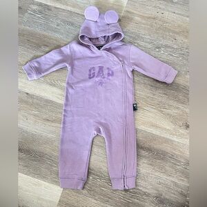 GAP Fleece Footie One Piece
